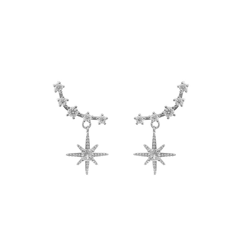 Star bijou arch earring/M-3