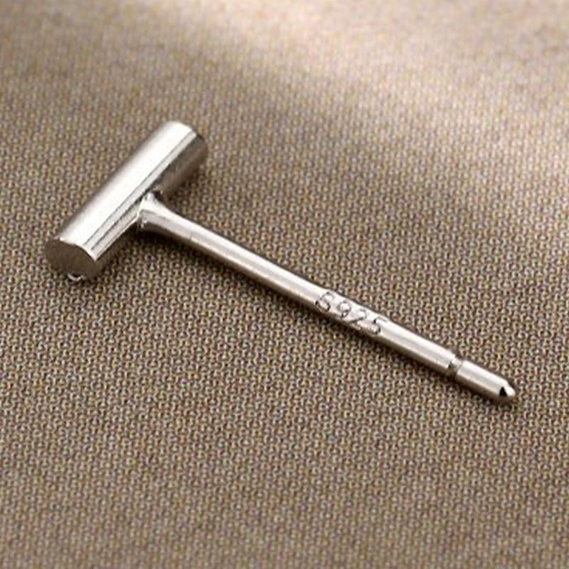 Sterling silver pipe pierce/M-185