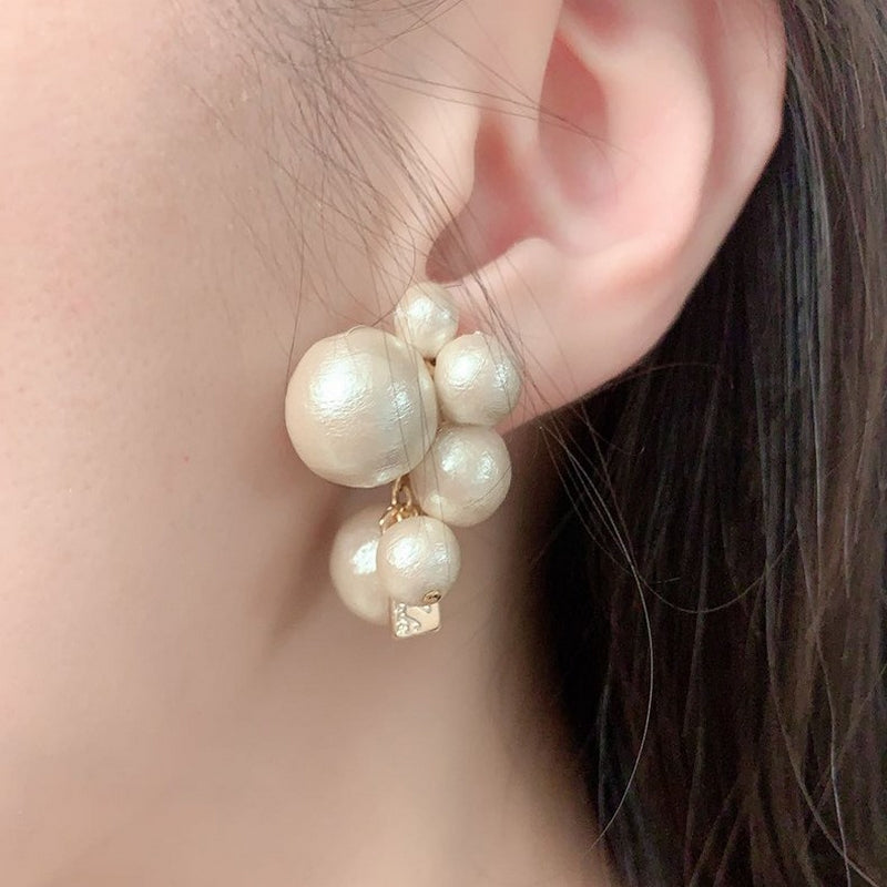 Random pearl pierce earring/M-72